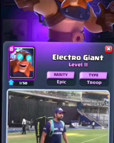 Clash royale x cricket 
