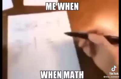 Maths hard…