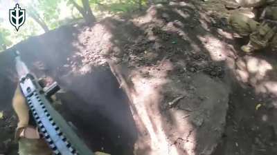 Short video shows Russian Volunteer Corps fighting against RU army in Ukraine (video published August 15th 2022)