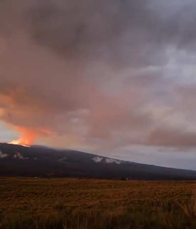 Timelapse of the Mauna Loa Eruption