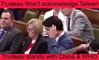 Trudeau wont say the word Taiwan... Who's Woke now ?