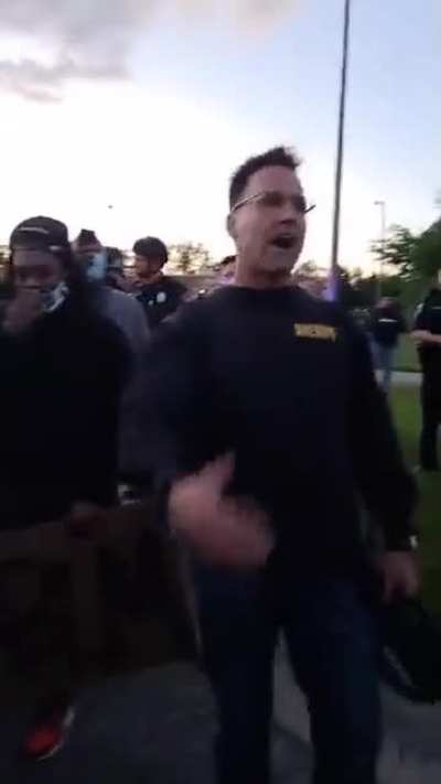 Cops in Flint laid down all their gear and start marching with protestors, seemed to have avoided riots tonight.
