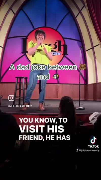 A 100% dad joke