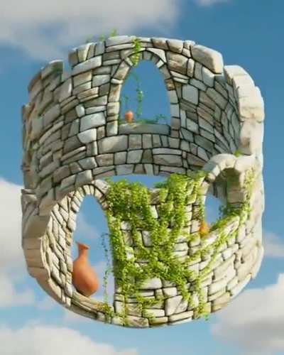 Möbius wall