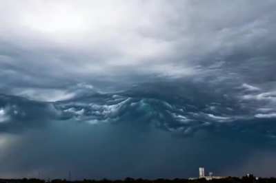 Waves or clouds?