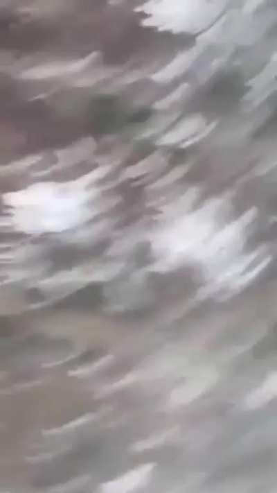 Russian Tank fires point blank at Ukrainian soldiers who believe itâs a Ukrainian Tank (old footage)
