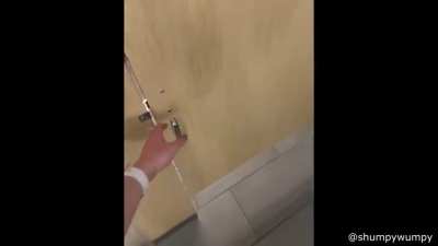 Haunted door