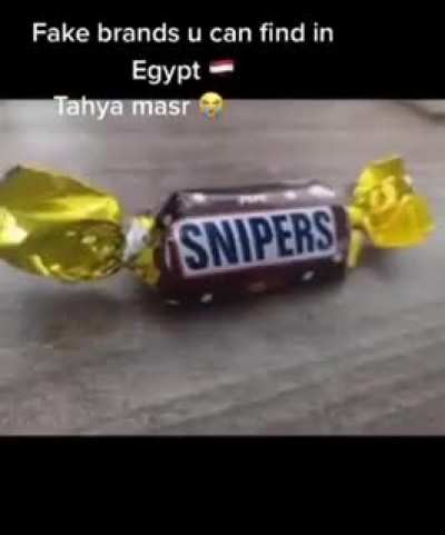 Fake brands u can find in egypt