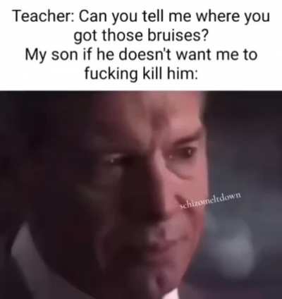 He knows what will happen if he talks 😂😂😂