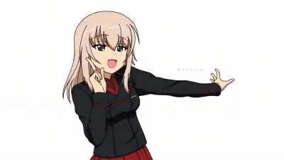 Erika Itsumi doodle dance gif original was made by KD Elser on YouTube