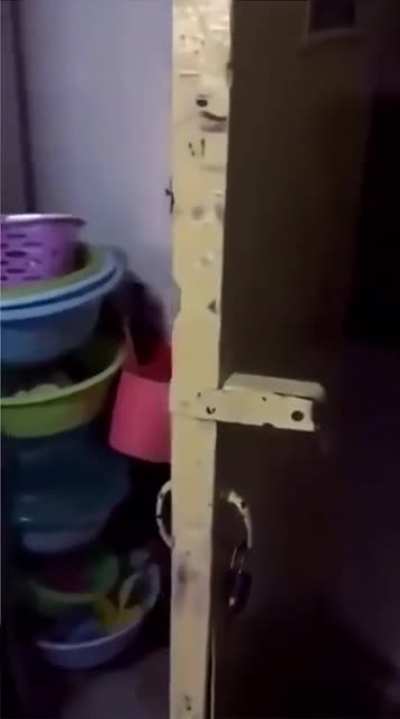This door has a wicked laugh