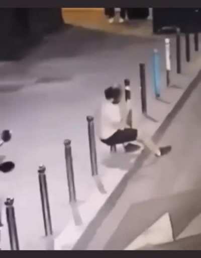 Where tf did he fall from??