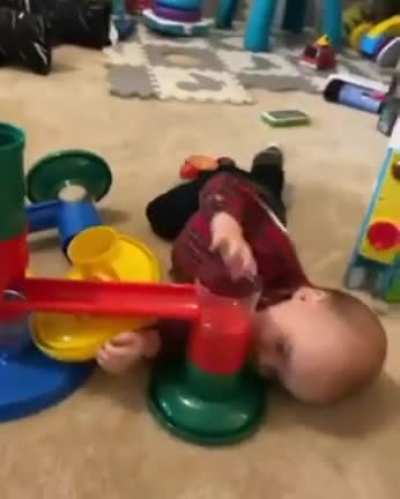 Im not sure if that baby has a really deep voice or if it was a sog