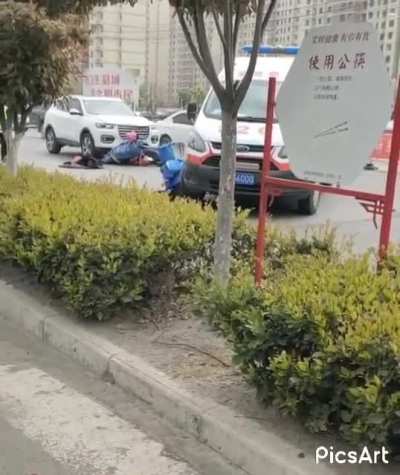 To pickup a wounded man