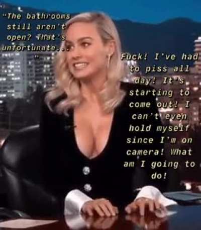 Would you want to see Brie Larson bursting?