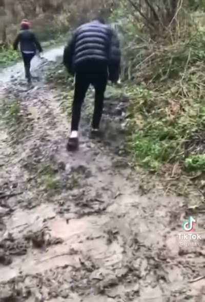 Mum, we've got to go back...