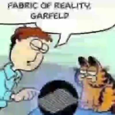 Garfield wasn't careful