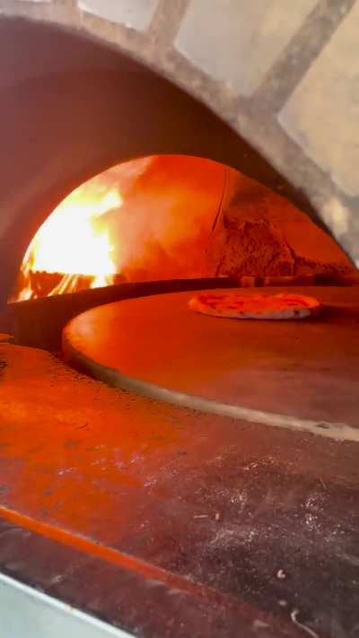 The oven at my local pizza place! 