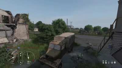 My truck gets a little excited when zombies show up (reposted because I fixed a spelling error)