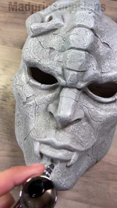 Making the stone mask from Jojo 🗿 if Felix still needs someone to make Melon armor let me know!