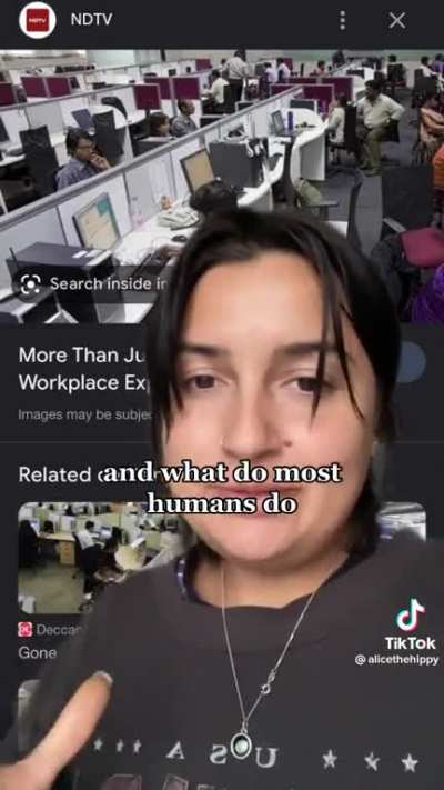 None of this is natural , we are not meant to live in this rigid repetitive Bull shit system.
