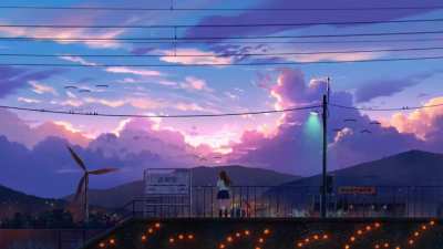 My escape place (@shuu_Illust)