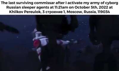 “Resistance is futile, comrade recruitment officer.”