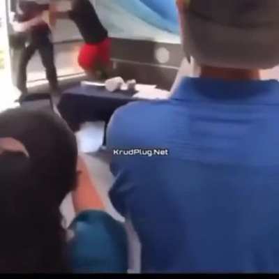 Man resistant to taser acts to be subdued and hits the cop and runs away