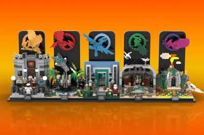 The Hunger Games Saga Diorama now on LEGO Ideas!