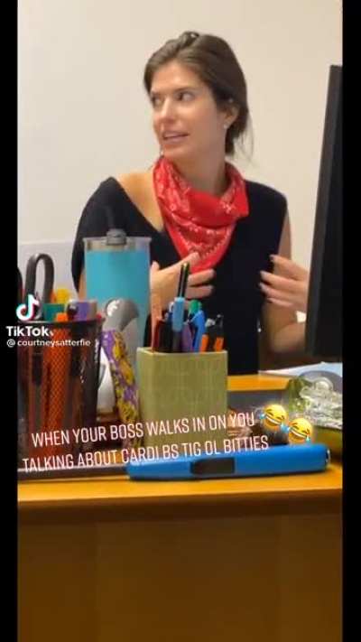 Cardi B is getting people in trouble at work