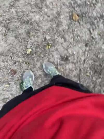 That hill was coming right at me.