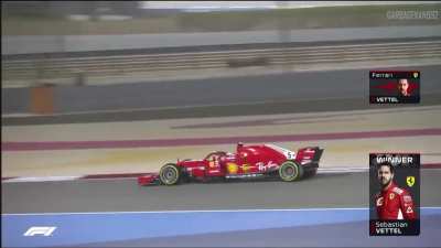 [Indistinctive Vettel Noises]