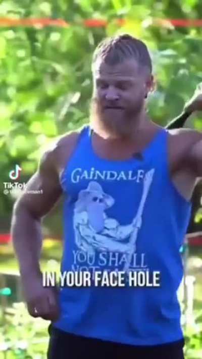 Shouldn’t go in your face hole