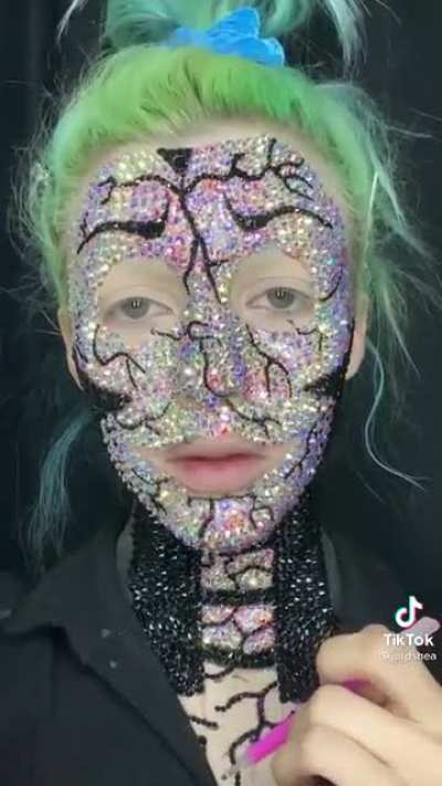 This took her 27 hours. Stunning.