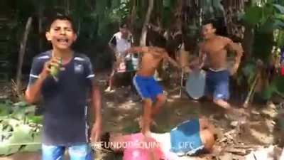 This video gets weirder the longer you watch