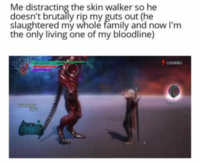 He's coming
