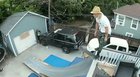 Duct tape quarter pipe