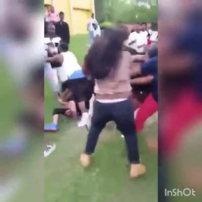 One fight led to many fights all at once…