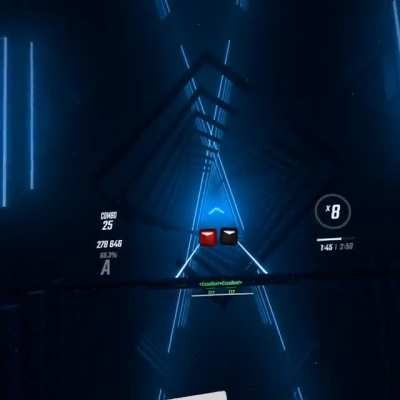 Heavy is dead on beat saber