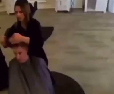 He in for the fresh cut