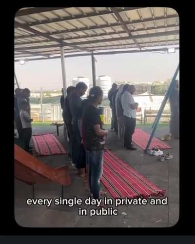 Matt Berkad sharing what he witnessed today in the West Bank by settler children, that made him feel ashamed