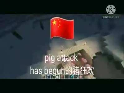 攻击美国毛<wbr>茸茸的性爱<wbr>阴茎高清猪<wbr>性爱ame<wbr>rica attack 🇨🇳🇨🇳(<wbr>minec<wbr>raft funny sex) 的猪狂欢(<wbr>real)