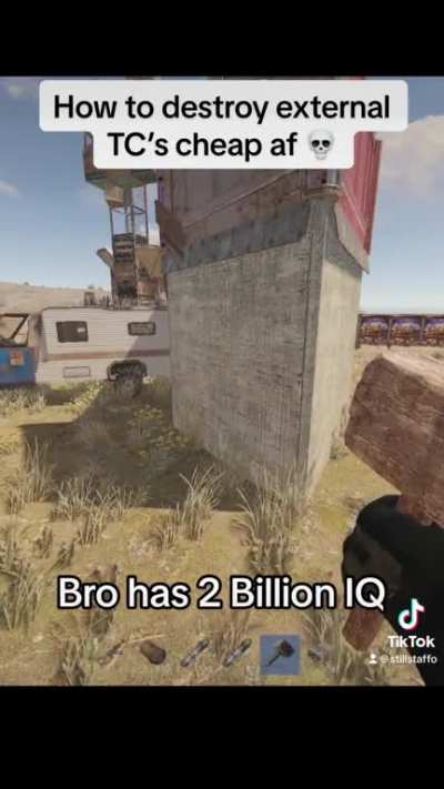 2 Billion IQ way to destroy externals