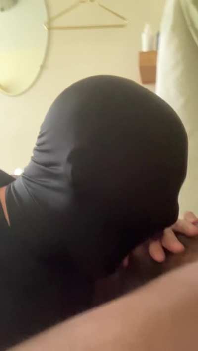 I’m such a slut for BBC! Love how he’s holds my head on his cock so he can shoot deep down my throat.