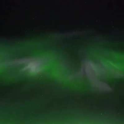 Northern Lights in real time 🔊