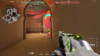 Precise Gunplay moment