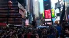 New York Time Square sings 