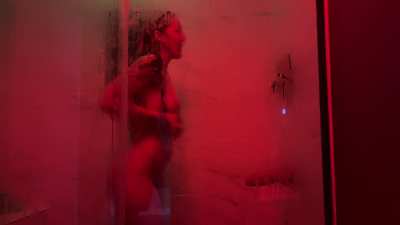 I could totally fit a couple guys in this shower to help alleviate some stress.
