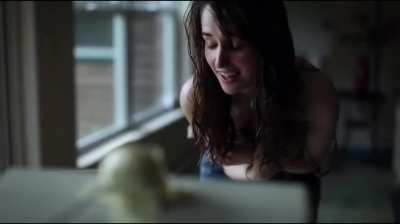 Joslyn Jensen mirror plot in Without (2011) [edited, brightened]
