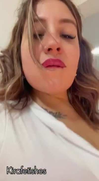 Bring your face closer so it can be destroyed by this fat, farty ass!! Does the idea excite you so much?